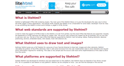 Desktop Screenshot of litehtml.com